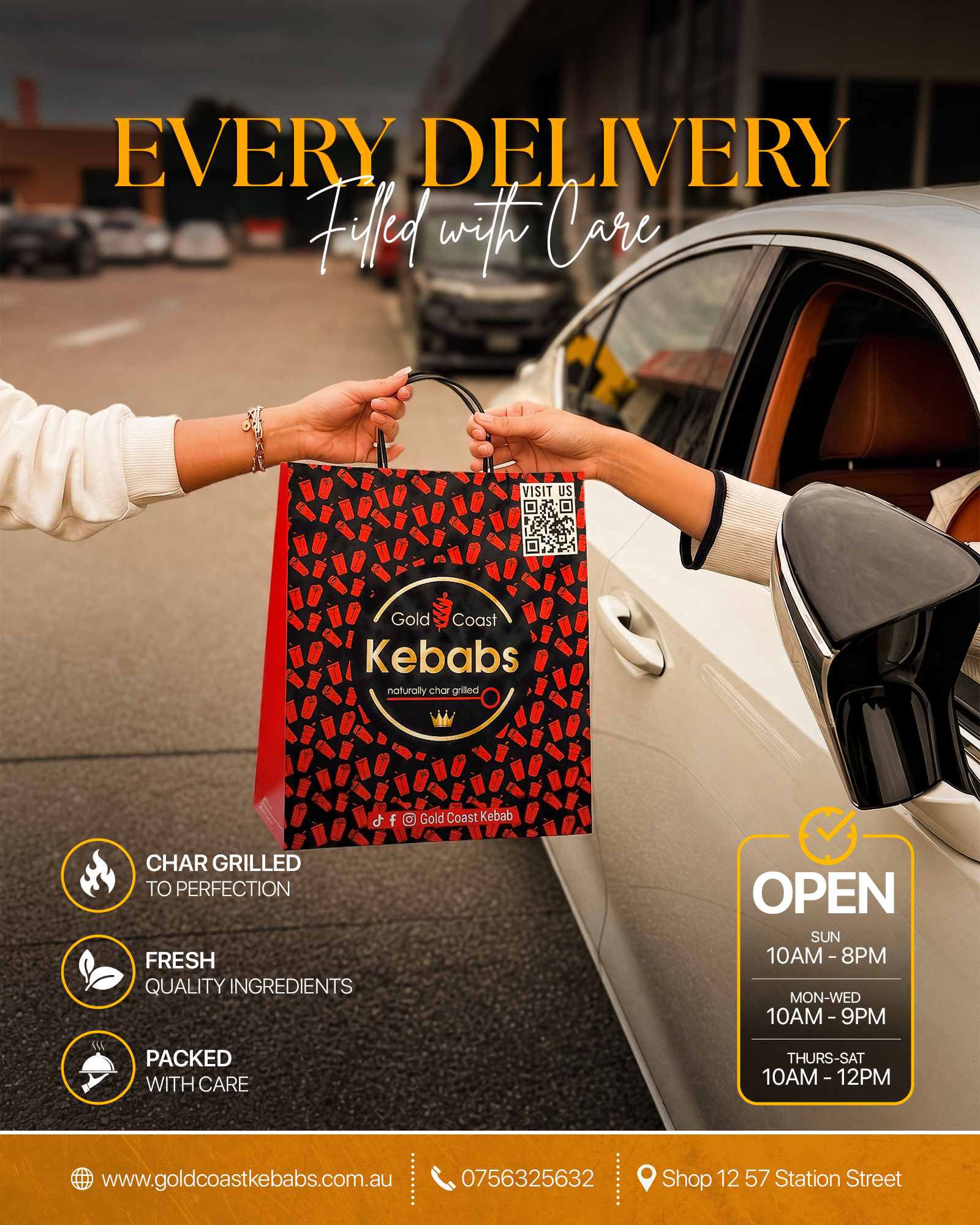 Every Delivery Fast Service Banner